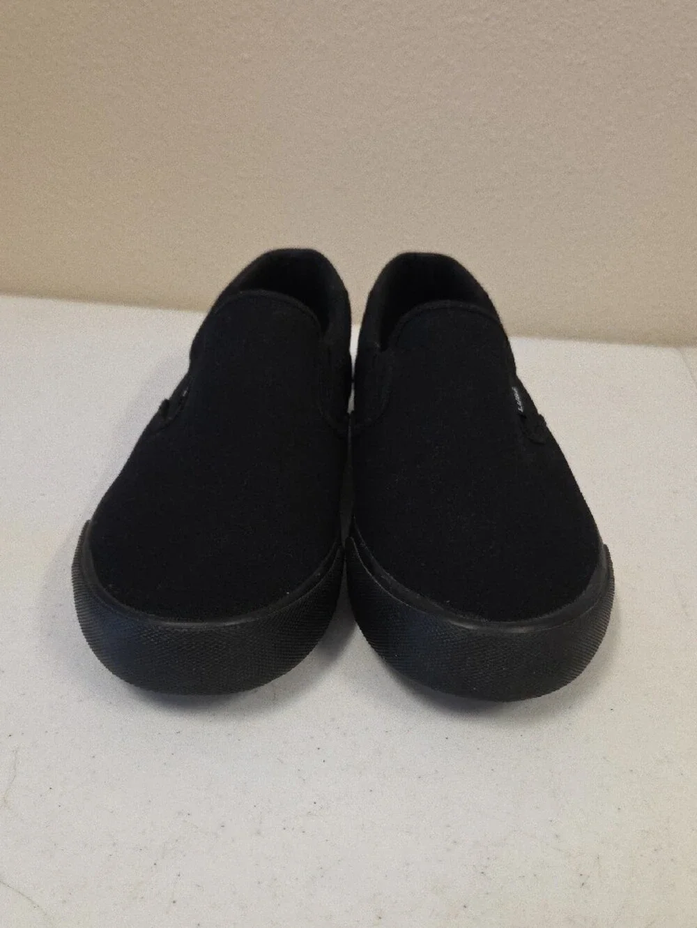 Lugz Men's Black Slip-On Canvas Shoes Size 13